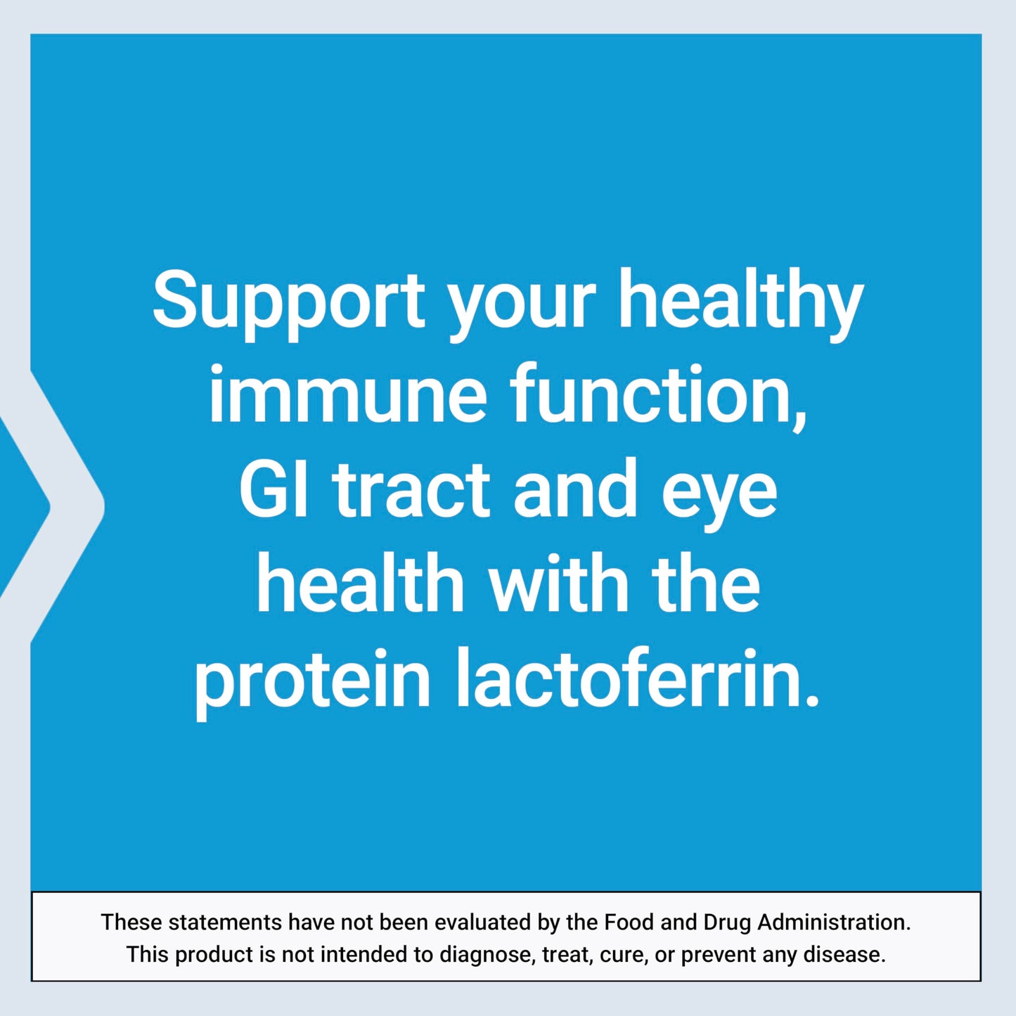 Life Extension Lactoferrin Caps — Immune Support, GI Health, Vision Health | Gluten-Free, Non-GMO, 60 Capsules