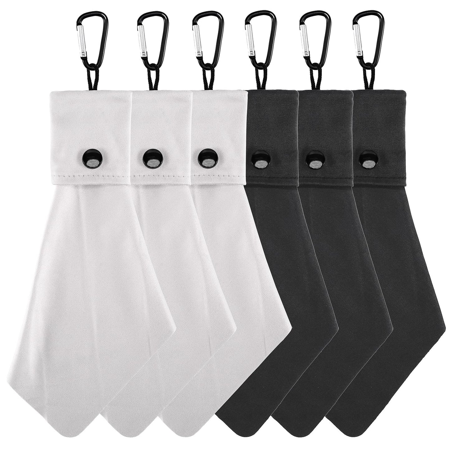 Vemiss 6 Pack Microfiber Cleaning Cloths for Glasses, Screens & More | Reusable, Portable Keychain Kit