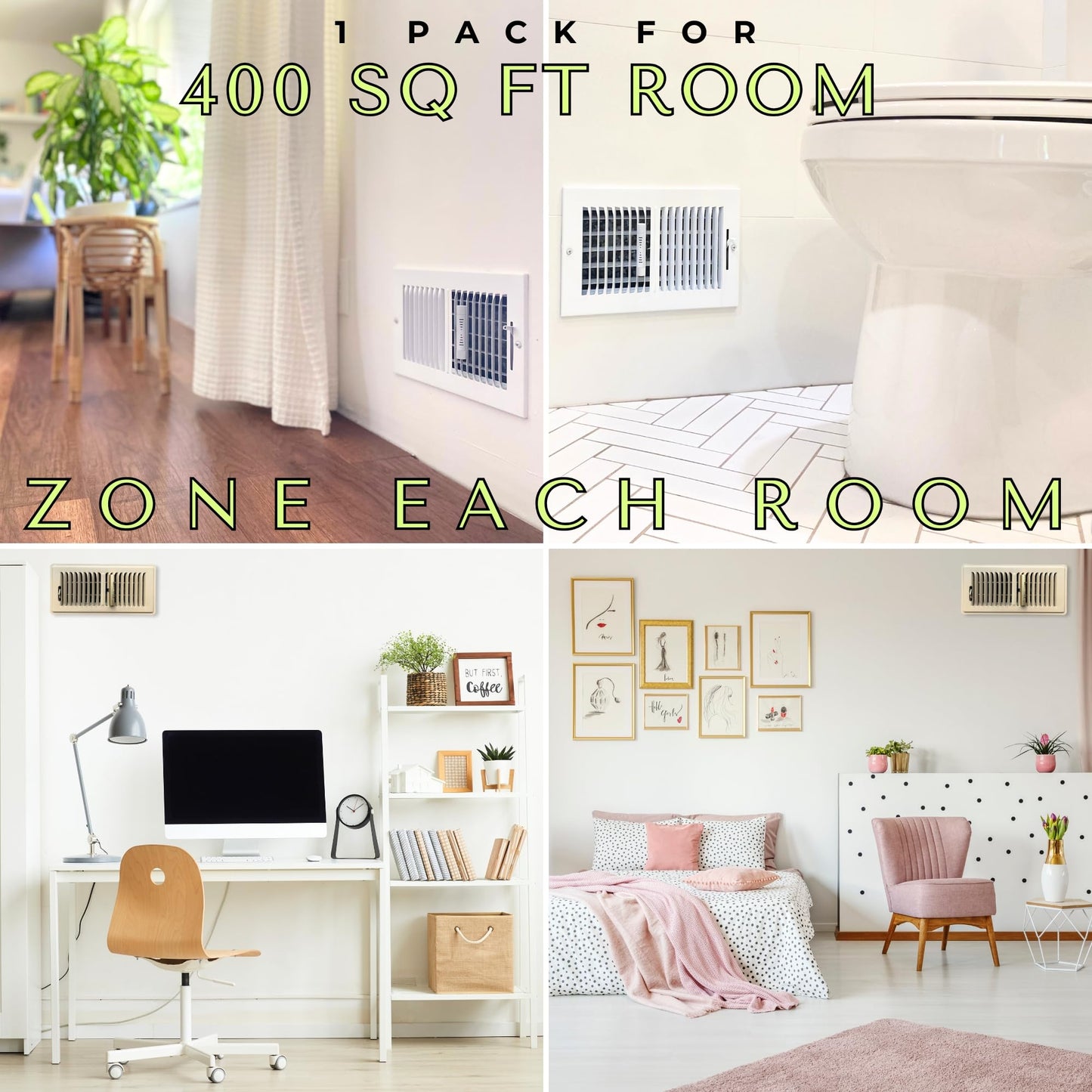 Vent Scent Whole Home Air Freshener | Custom Scent & Passive Diffuser
