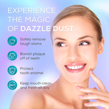 Venus Visage Dazzle Dust Teeth Whitening Powder – Enamel-Safe, 40 g