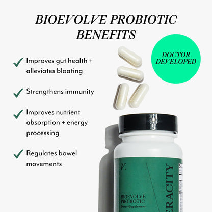 Veracity Metabolic Defense Probiotic – Digestive Health & Immunity (30 Capsules)