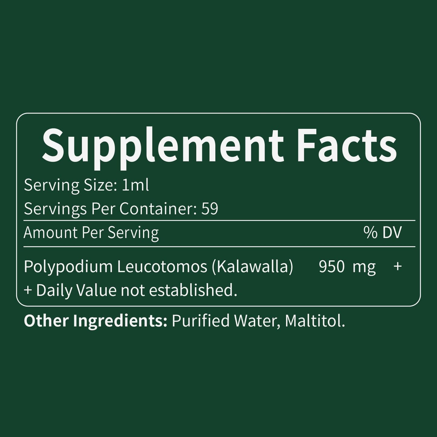 Verdeherb Kalawalla Drops – Immune Support & Skin Health, 4oz