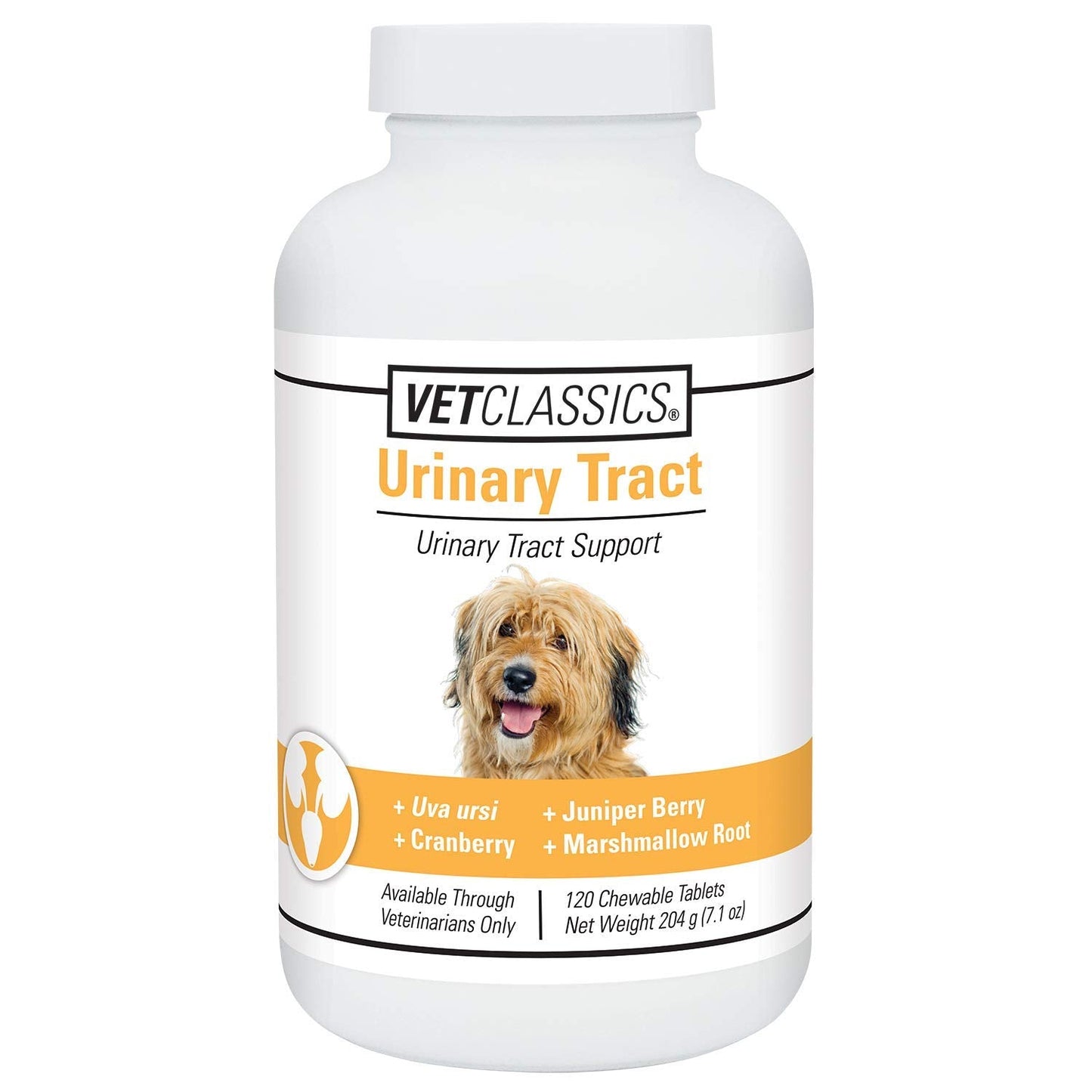 Vet Classics Urinary Tract Dog Supplement – Cranberry Chewable Tablets 120 Ct