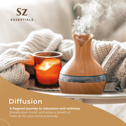 Sz Essentials Vetiver Essential Oil - 100% Pure & Undiluted (5 mL) | Therapeutic Grade