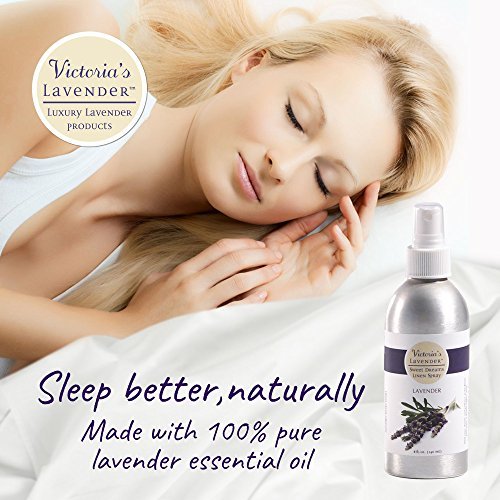 Victoria's Lavender Aromatherapy Pillow & Linen Mist – Made in USA (8 oz + 2 oz)