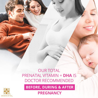 Vidalocity Prenatal Vitamins for Women – 60 Day Supply | Omega-3 DHA/EPA, Folate, Magnesium, Vitamin D3, C, B Vitamins, Zinc