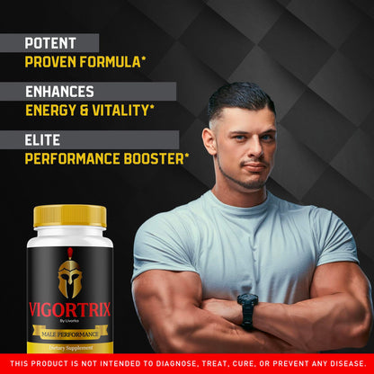 (2 Pack) Vigortrix Pills – Advanced Formula, 120 Capsules (2 Months)