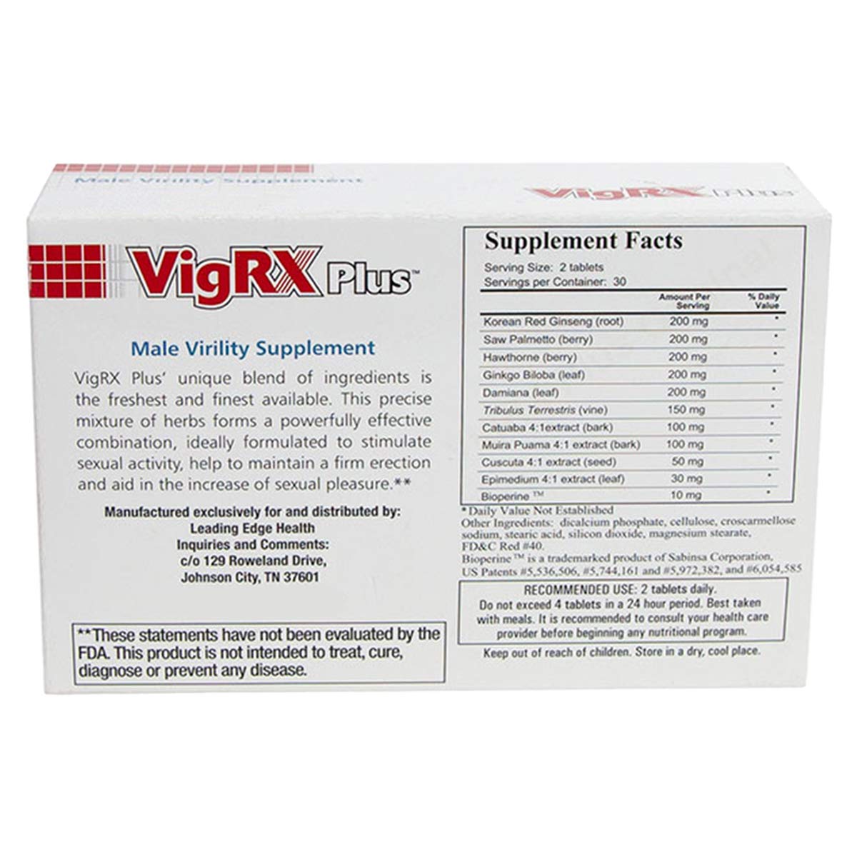 VigRX Plus – Male Virility Herbal Dietary Supplement Pill – 60 Tablets (3 Boxes)