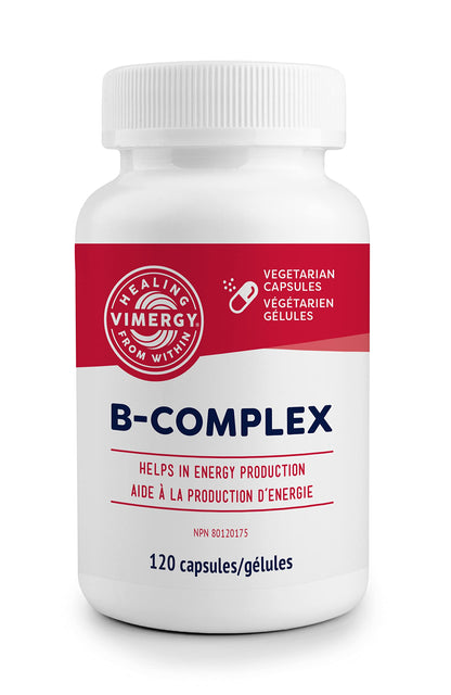 Vimergy Adapto-B Complex – High Potency 8 B Vitamins, Rhodiola & Hawthorn (120 Servings)