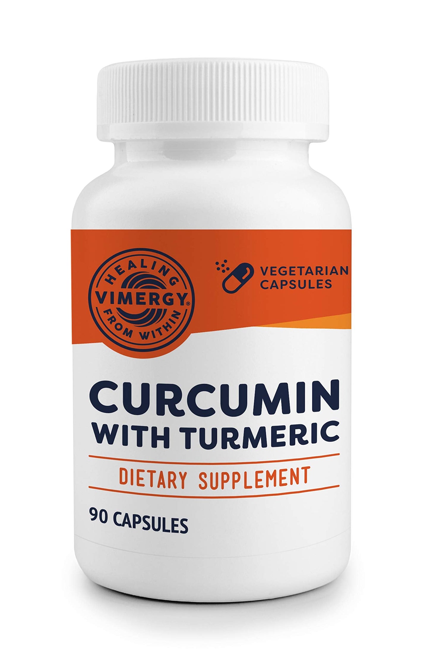 Vimergy Curcumin with Turmeric Liquid Capsules – 1000mg per Serving, Non-GMO, Gluten-Free, Vegan & Kosher