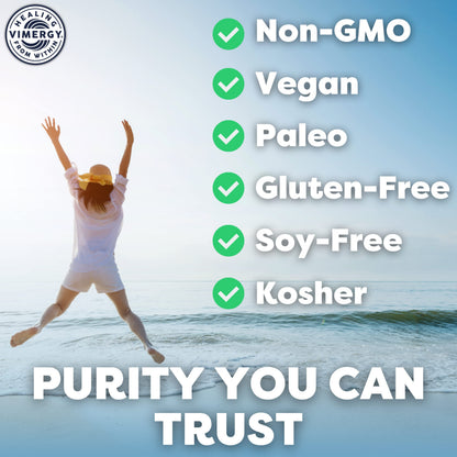 Vimergy Curcumin with Turmeric Liquid Capsules – 1000mg per Serving, Non-GMO, Gluten-Free, Vegan & Kosher