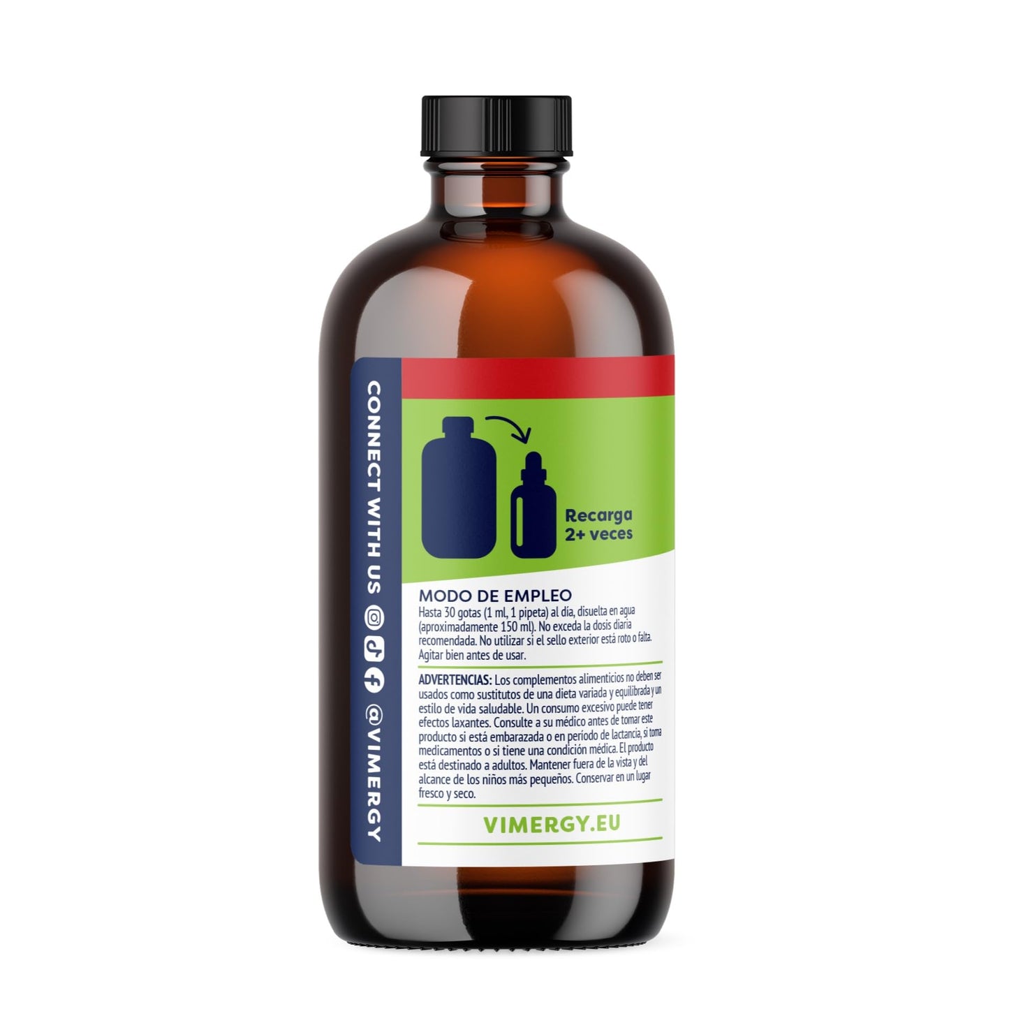 Vimergy USDA Organic Lemon Balm Tincture – Alcohol-Free, 240 mL