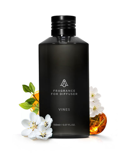 AromaPlan Vines Diffuser Oil – Luxury Hotel Scent, 5.07 fl oz (150 ml), USA Made