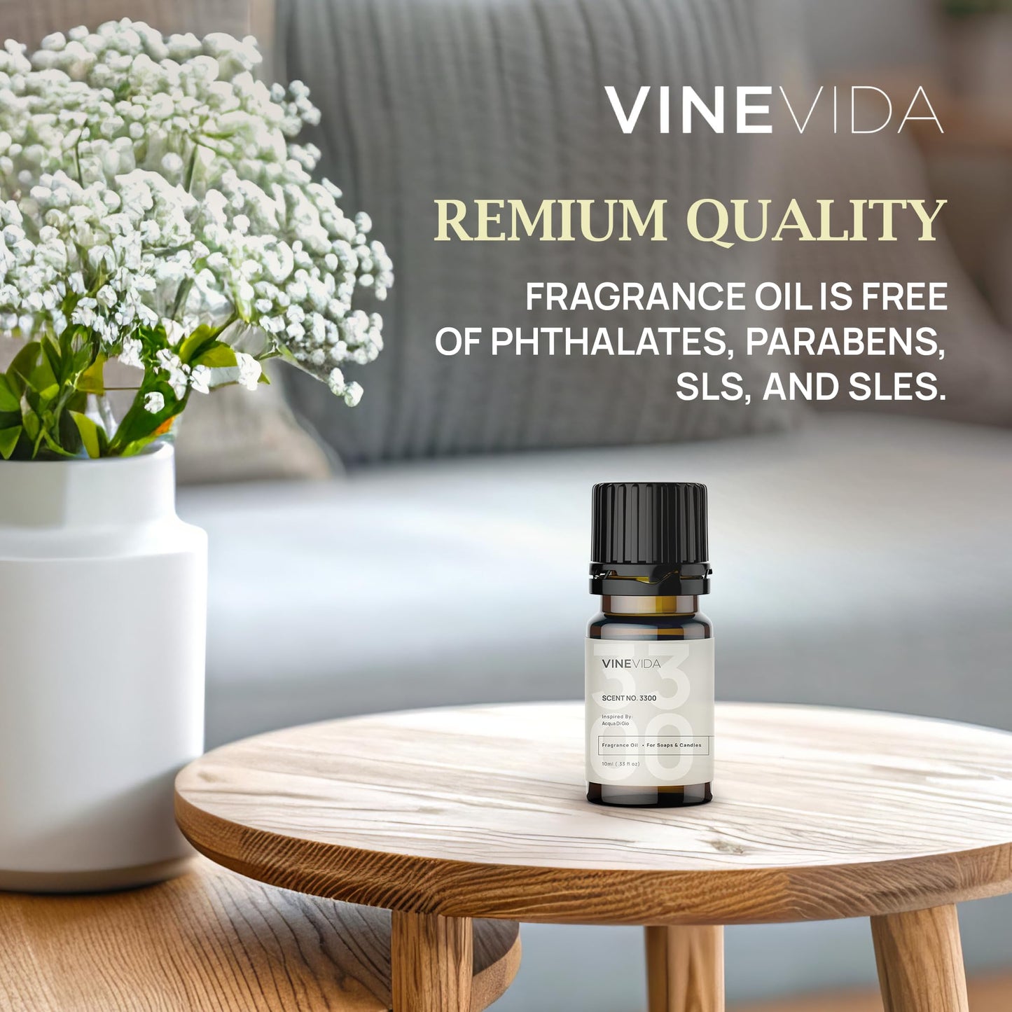 VINEVIDA 8 Christmas Scents for Candle Making – Made in USA Fragrance Oils