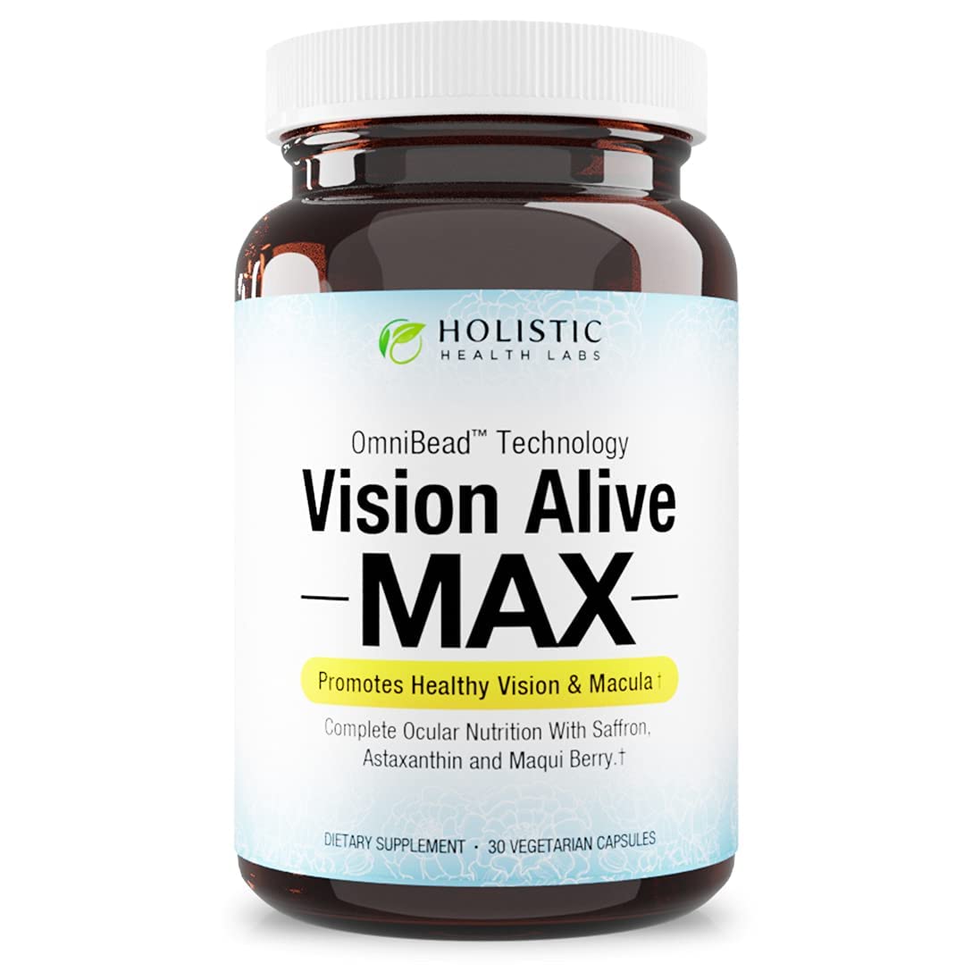 Vision Alive Max with Lutemax 2020 – 8 Natural Eye Support Ingredients