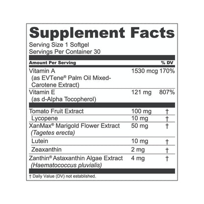 1MD Nutrition VisionMD Eye Carmis – Lutein & Zeaxanthin AREDS2 Formula | 90 Softgels (3-Pack)