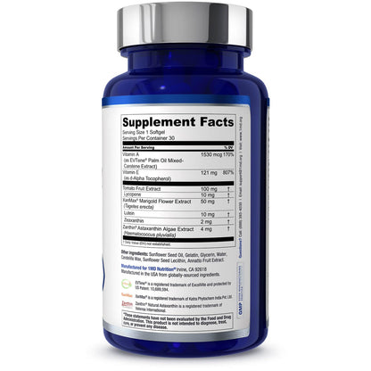 1MD Nutrition VisionMD Eye Carmis – Lutein & Zeaxanthin AREDS2 Formula | 90 Softgels (3-Pack)