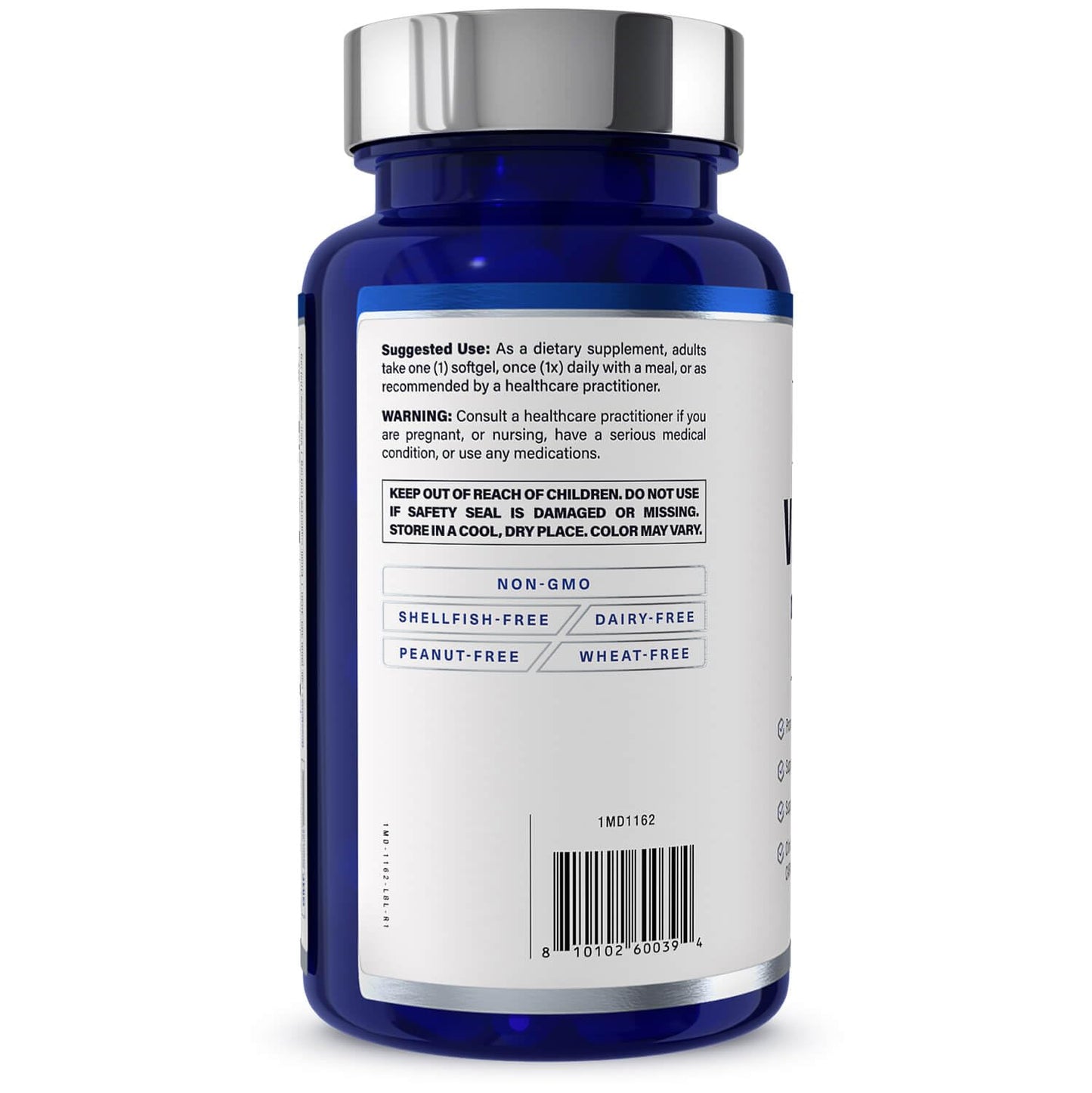 1MD Nutrition VisionMD Eye Carmis – Lutein & Zeaxanthin AREDS2 Formula | 90 Softgels (3-Pack)