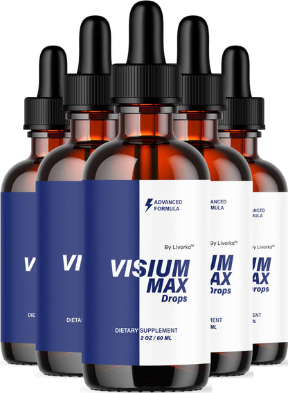 LIVORKA Visium Max Drops – 5-Pack Liquid Health Support (5 Months)