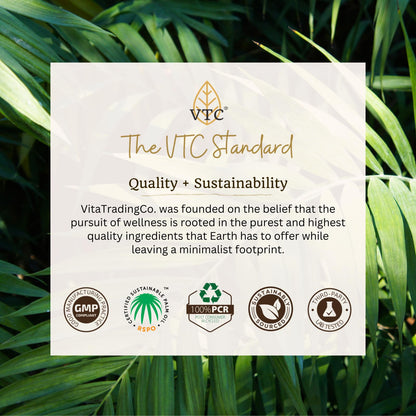 VTC VitaTradingCo. 100% Pure C8 MCT Oil | 128oz, 3X Distilled, Keto & Paleo