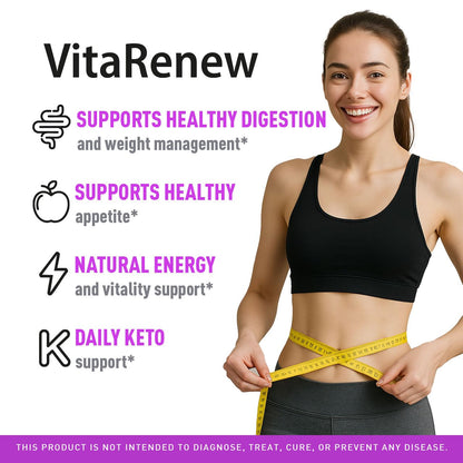 (5 Pack) VitaRenew Gummies – 1050MG Original Formula, Maximum Strength