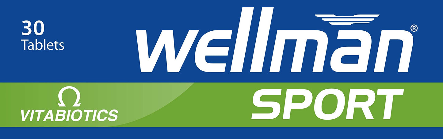 Vitabiotics Wellman Sport Tablets - 30 Tablets | Wellman Vitamins