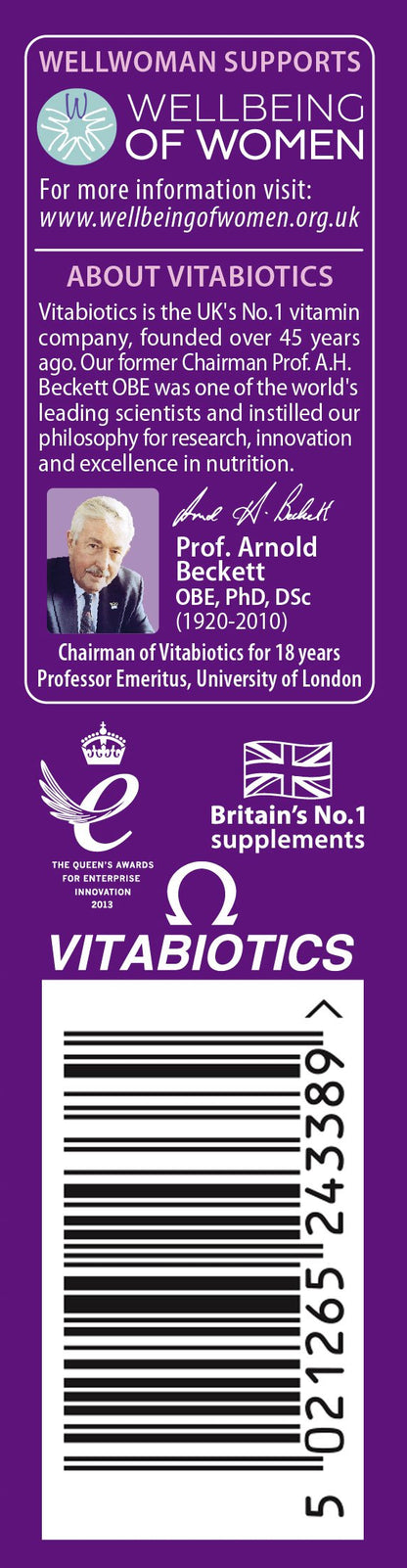 Vitabiotics Wellwoman Sport and Fitness - 30 Tablets