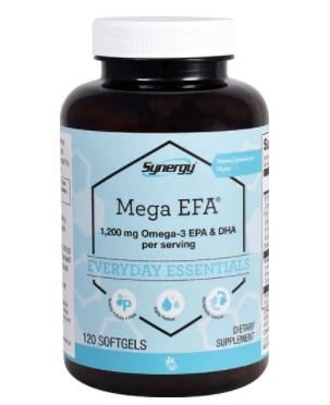 Vitacost Mega EFA-D3 Omega-3 with Vitamin D3 2000 IU - Strawberry, 120 Softgels