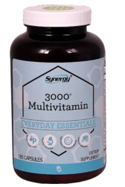 Vitacost Synergy 3000 Multi-Vitamin - 180 Capsules | High-Potency Multivitamin with VitaVeggie & BerryVin
