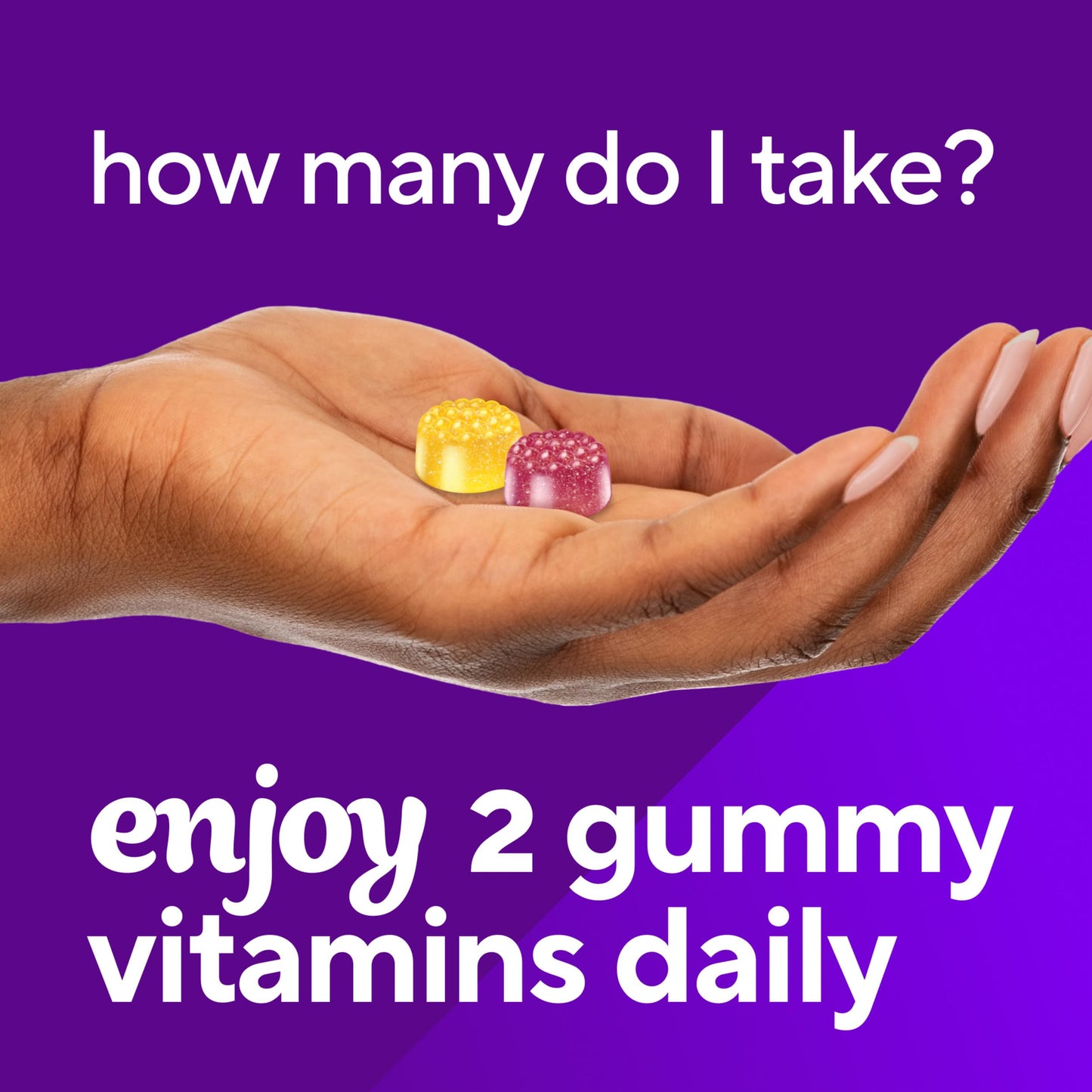 Vitafusion Omega-3 Gummy Vitamins – Berry Lemonade, 120 Count (60-Day Supply) EPA/DHA 100 mg + Vitamins A, C, D & E
