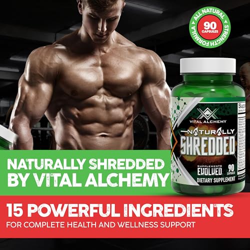 Vital Alchemy Naturally Shredded Ashwagandha Supplement with KSM-66 – Mood Support, Cortisol, Keto & Weight Management