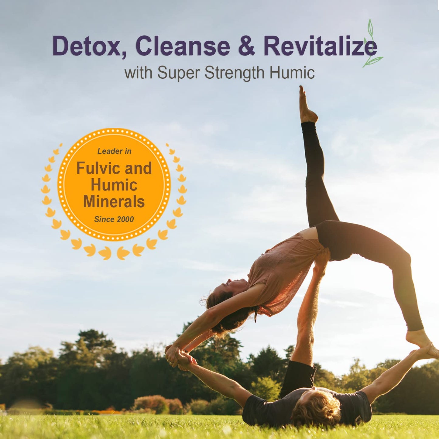 Vital Earth Minerals Super Strength Humic Minerals 2-Pack | 70+ Trace Minerals & Electrolytes