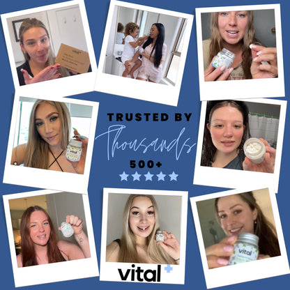 Vital Nano-Hydroxyapatite Toothpaste Tabs – Berry Blast | Fluoride-Free, Plastic-Free & Eco-Friendly | 62 Tablets