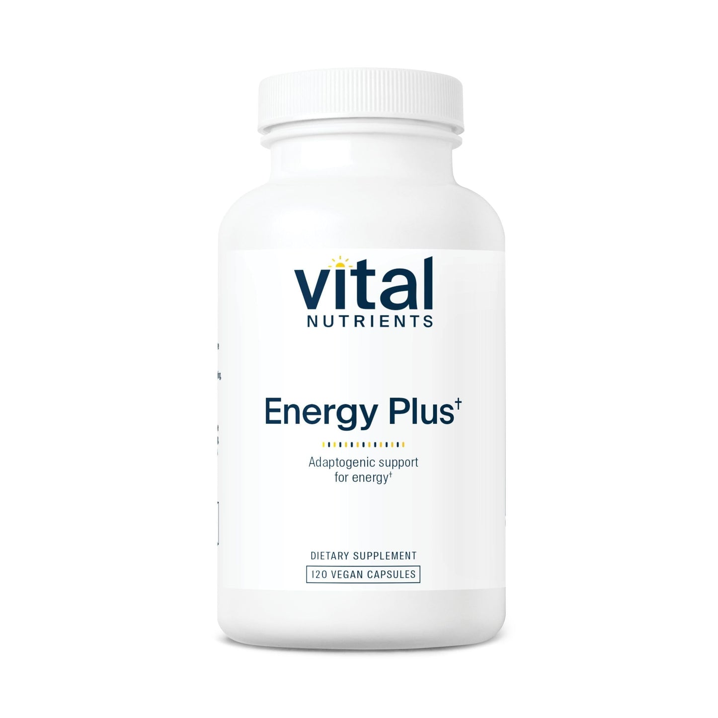 Vital Nutrients Energy Plus – Nonstimulatory Herbal Energy Support | 120 Capsules