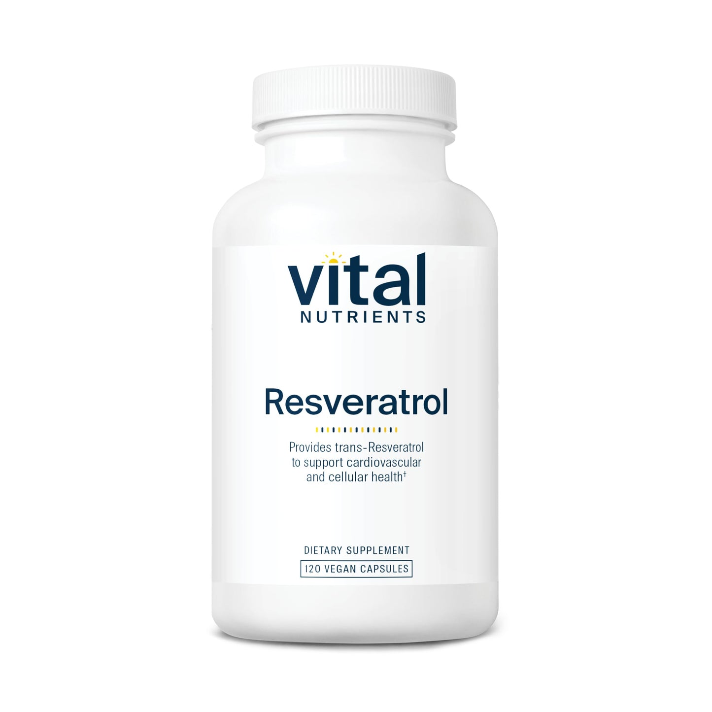 Vital Nutrients Resveratrol | Ultra High Potency Trans-Resveratrol 250 mg | Vegan, Non-GMO | 120 Capsules