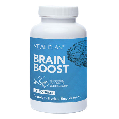 Vital Plan Brain Boost Supplement by Dr. Bill Rawls – Brain-Boosting Capsules