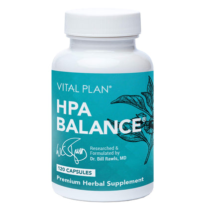 Vital Plan HPA Balance Adrenal Support - Dr. Bill Rawls | Sensoril Ashwagandha