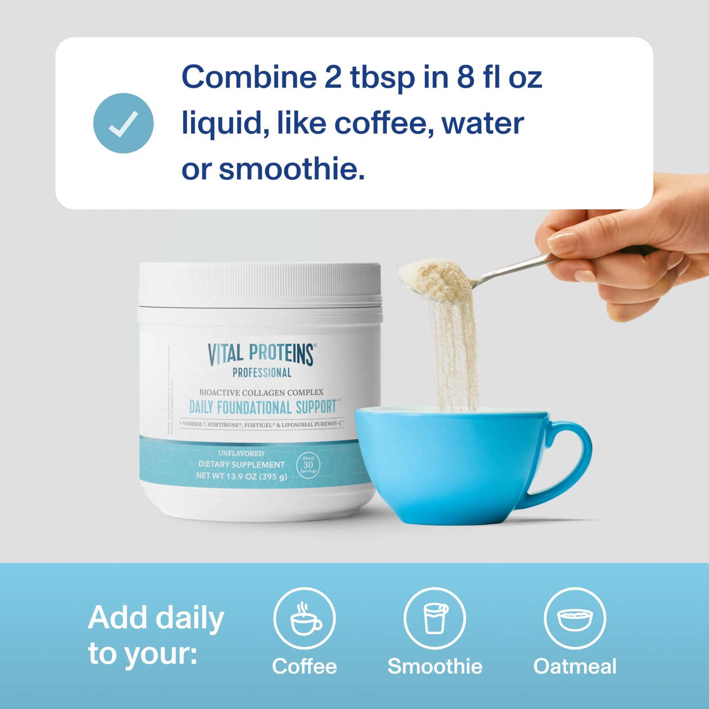 Vital Proteins Professional Daily Foundational Support – 12g Bioactive Collagen Peptides