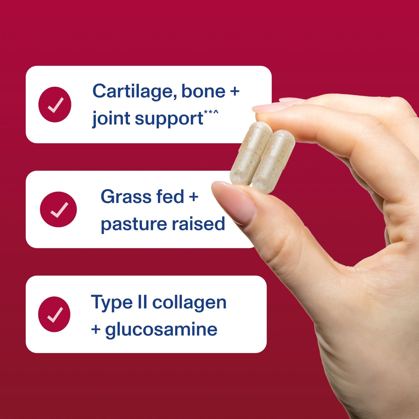 Vital Proteins Cartilage Capsules – Type II Collagen & Chondroitin, 750 mg, 120 Capsules