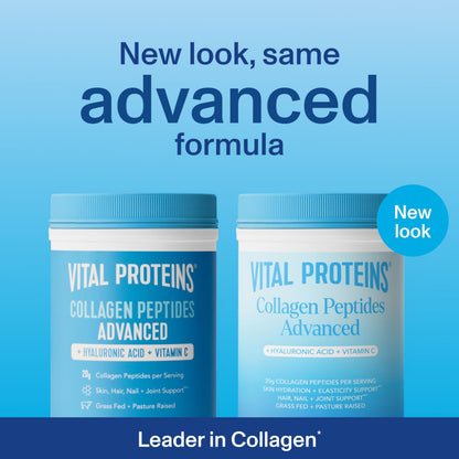 Vital Proteins Collagen Peptides Powder – Unflavored 9.33oz Bundle (2 Pack) | Hair, Skin, Nails & Joints