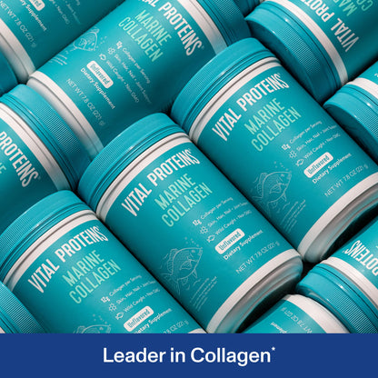 Vital Proteins Marine Collagen Peptides Powder – Skin, Hair, Nails, Joints – Hydrolyzed Collagen, 12g per Serving, 14.5oz Canister
