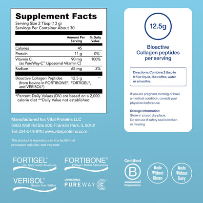 Vital Proteins Professional Daily Foundational Support – 12g Bioactive Collagen Peptides