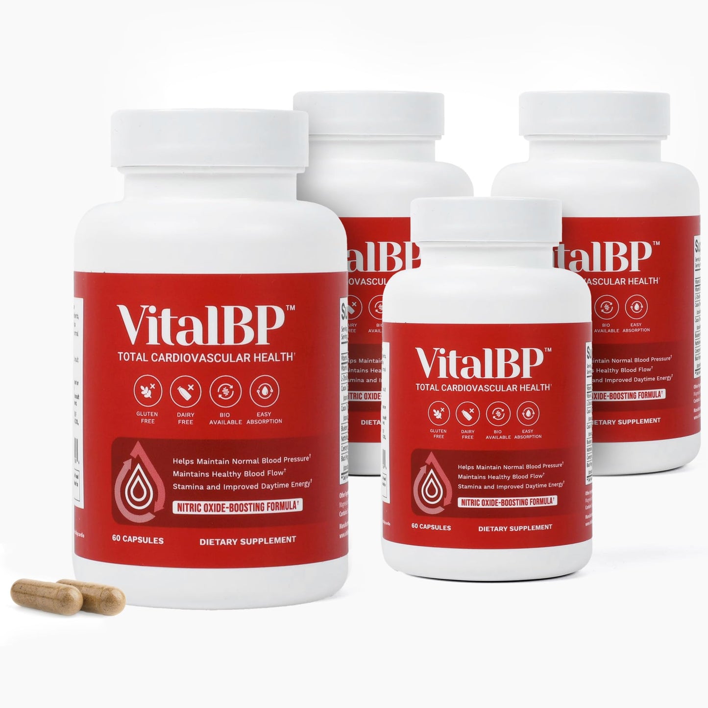 VitalBP 4 Pack – Supports Normal Blood Pressure & Circulation