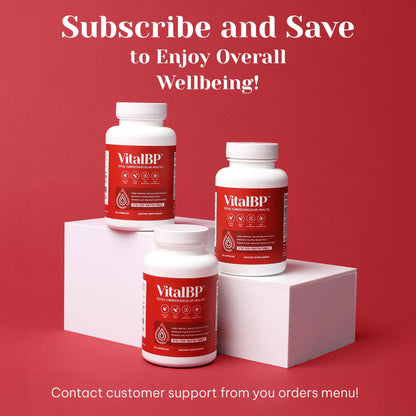VitalBP - Support for Normal Blood Pressure & Healthy Blood Flow | CoQ10, L-Citrulline, K2 & D3 - 60 Capsules