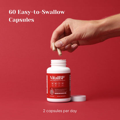 VitalBP - 2 Pack – Supports Normal Blood Pressure with CoQ10, L-Citrulline, K2 & D3 – 60 Capsules