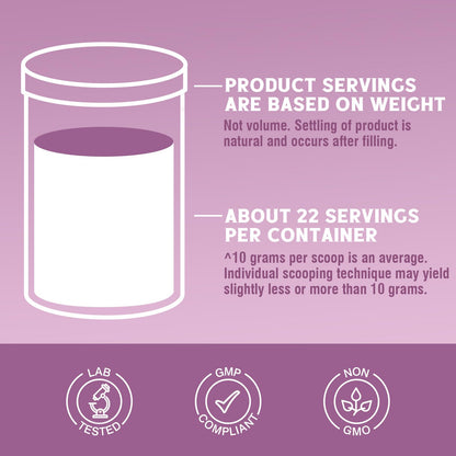 Vitalibre Multi Collagen Peptides Powder – Type I–X, Unflavored, 8oz, 22 Servings