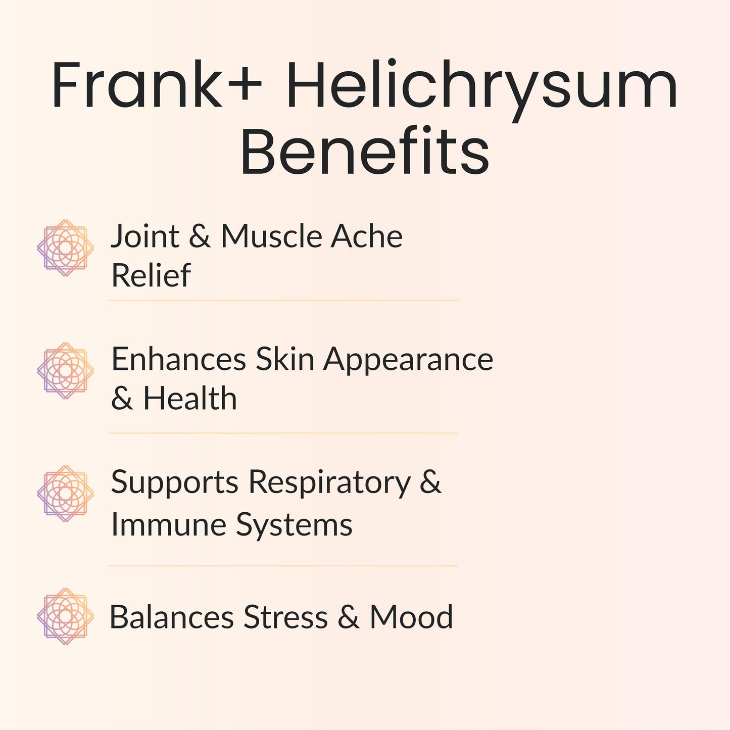 Vitality Extracts Frank+ Helichrysum Essential Oil Blend - 30ml Spray