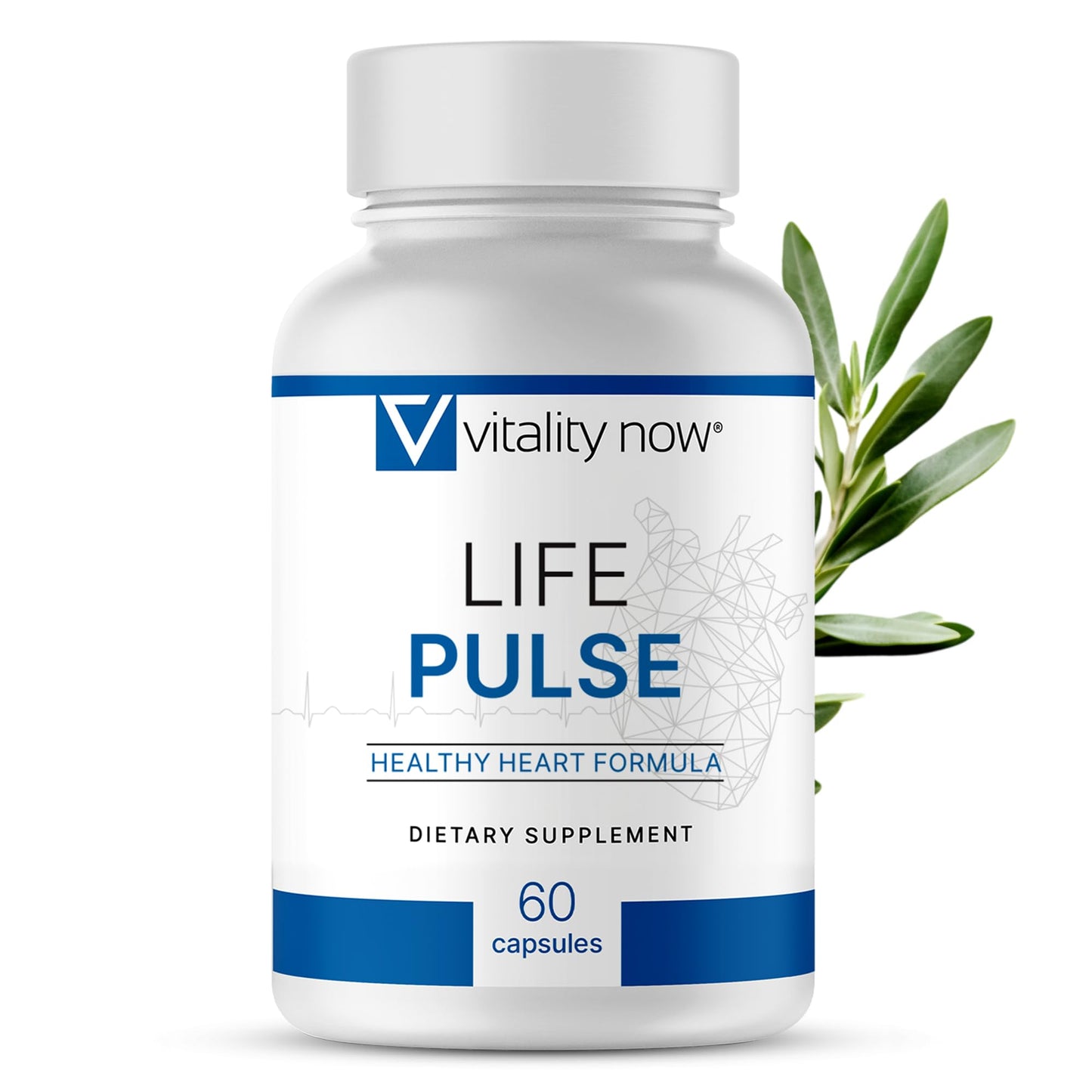 Vitality Now Life Pulse – Natural Heart Health Supplement | 7 Power Ingredients