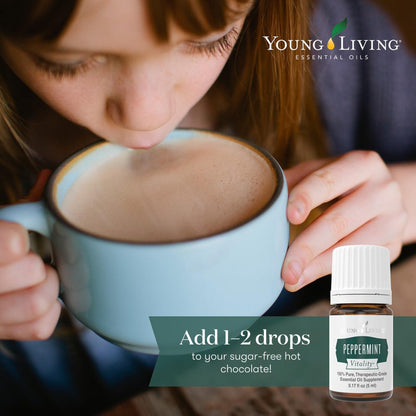 Vitality Peppermint Essential Oil 5ml by Young Living Essential Oils