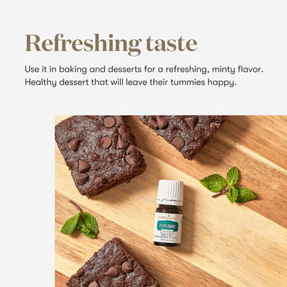 Vitality Peppermint Essential Oil 5ml by Young Living Essential Oils